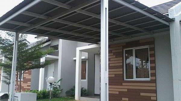 Pemasangan Kanopi Alderon Perumahan Elite